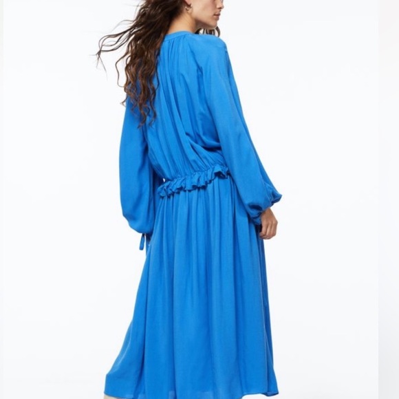 COPY - BNWT H&M Voluminous Ruffle-Trimmed Dress - Picture 4 of 5